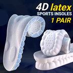 5 Paires de Semelles intérieures de sport 4D - Confortables et réspirantes
