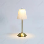 Lampe de Chevet LED Tactile - Abat-Jour Plissé