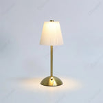Lampe de Chevet LED Tactile - Abat-Jour Plissé