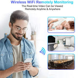Mini Caméra Espionnage WiFi 4K HD 1080P Sans fil