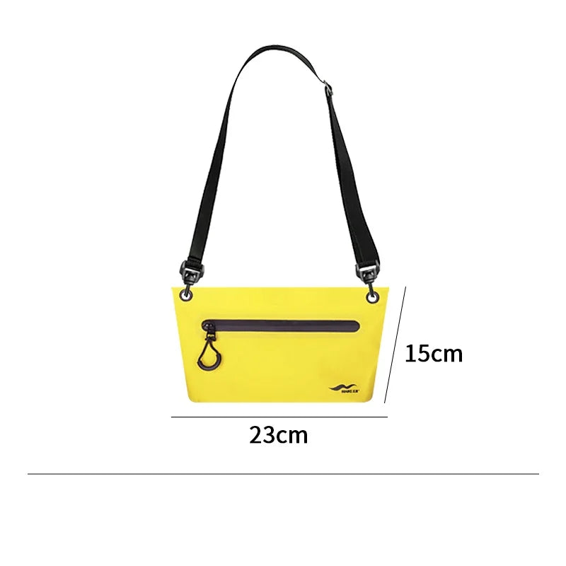Sac Étanche 2L pour Femme – Sac Bandoulière PVC Imperméable pour Plage et Natation