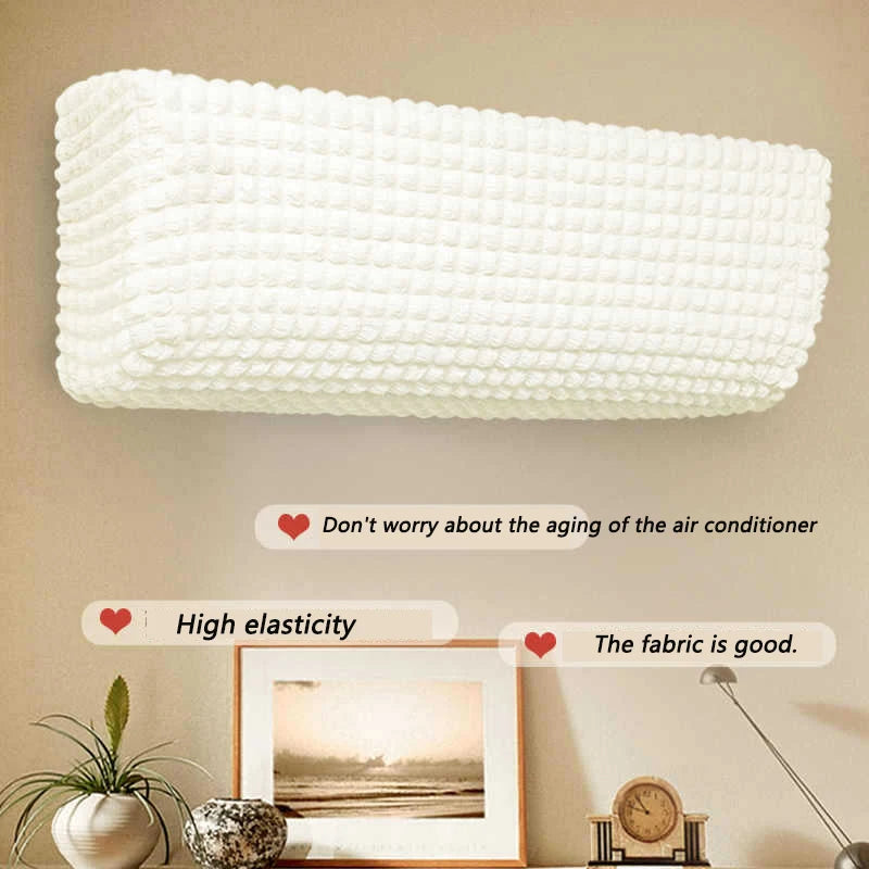 Housse Anti-Poussière pour Climatiseur Mural – Protection Intégrale Élastique, Lavable et Réutilisable
