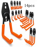 Lot de 2 Crochets Muraux Ultra-Résistants pour Garage + 1 OFFERT