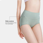 Lot de 5 Culottes Taille en Coton - Ventre Plat & Push-up Fessier