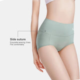 Lot de 5 Culottes Taille en Coton - Ventre Plat & Push-up Fessier
