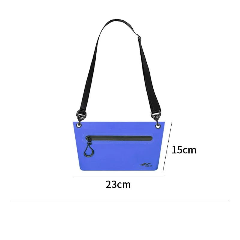 Sac Étanche 2L pour Femme – Sac Bandoulière PVC Imperméable pour Plage et Natation