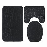 Set de 3 Tapis de Bain Ultra Doux & Antidérapants
