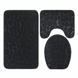Set de 3 Tapis de Bain Ultra Doux & Antidérapants