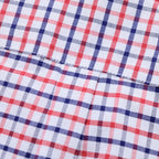 Chemise légère à carreaux pour homme - Manches courtes