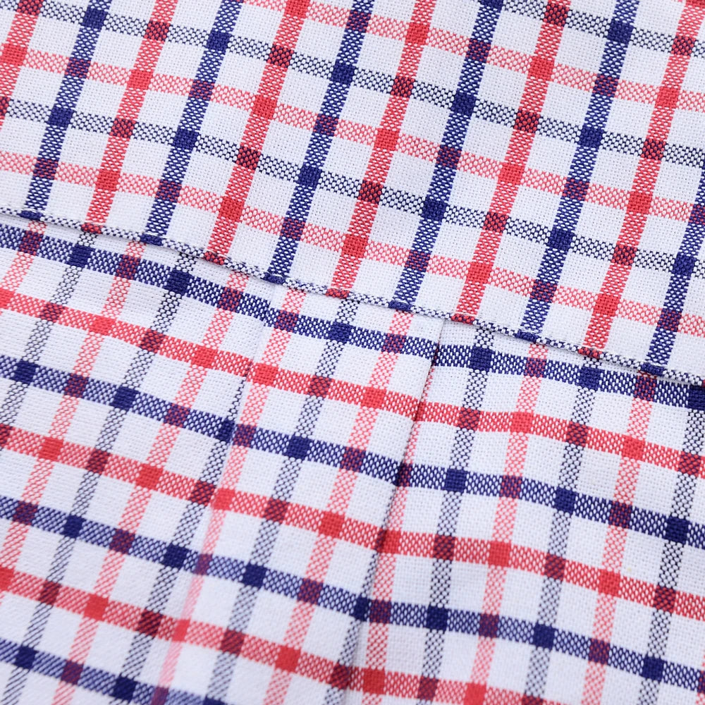 Chemise légère à carreaux pour homme - Manches courtes