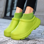 Chaussons d'extérieur imperméable polaire