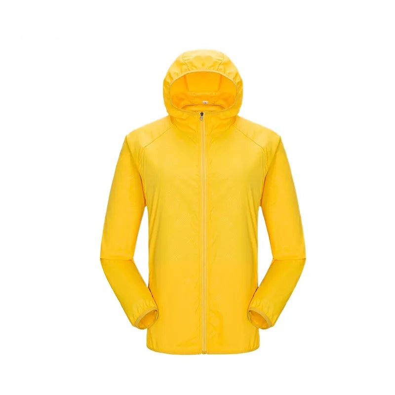 Unisex lightweight and ultra-breathable waterproof jacket