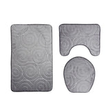Set de 3 Tapis de Bain Ultra Doux & Antidérapants