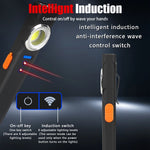 Lampe de Poche Rechargeable à Induction Multi-Modes + Clip Ceinture