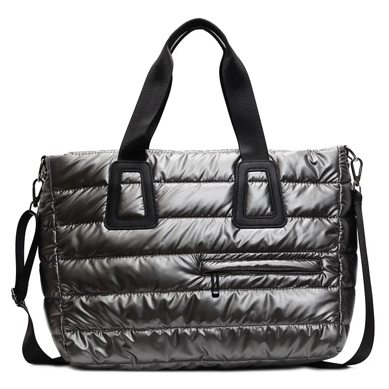 Sac Grande Capacité Matelassé Métallique Imperméable