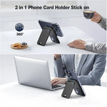 Coque de Téléphone Magnétique 2 en 1 Porte-feuille & Support