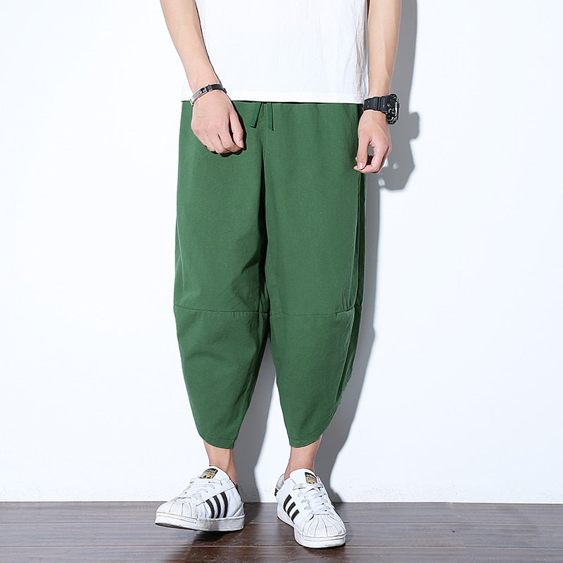 Pantalon croisé Harajuku décontracté