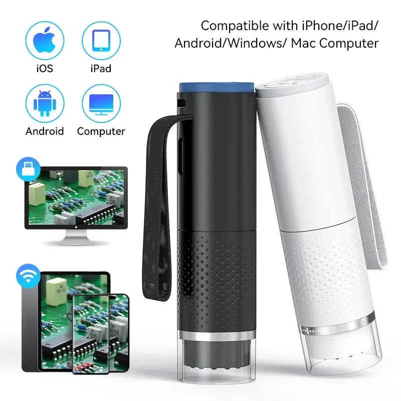 Microscope numérique WiFi connecté