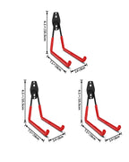 Lot de 2 Crochets Muraux Ultra-Résistants pour Garage + 1 OFFERT