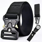 Ceinture COBRA tactique en nylon + 2 crochets pour clés et gourde OFFERTS