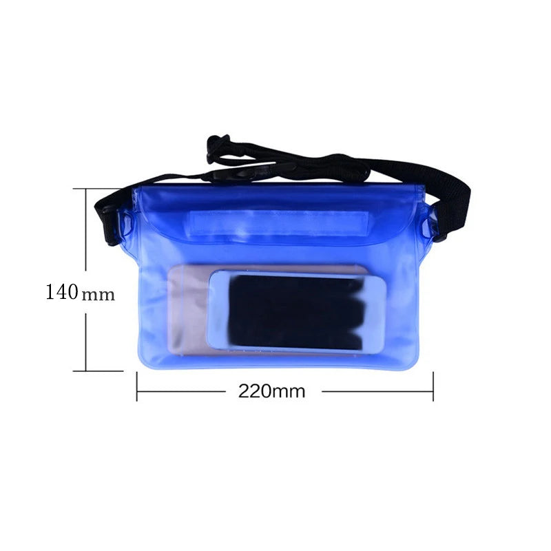 Lot de 2 Sacs bananes étanches pour téléphone et objets de valeur