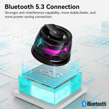 Enceinte Bluetooth 5.3 Rechargeable – Son Clair & Design LED