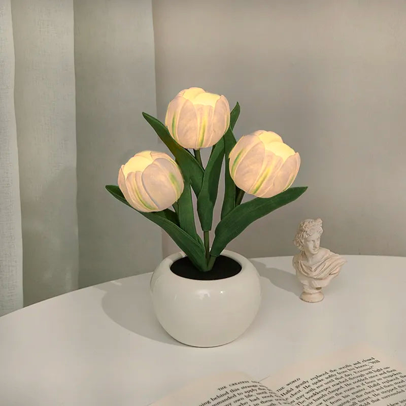 Lampe Tulipe Pot de fleur