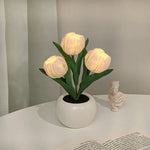 Lampe Tulipe Pot de fleur