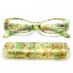 Lunettes de lecture pour presbyte à Motif floral - Étuit OFFERT