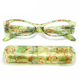 Lunettes de lecture pour presbyte à Motif floral - Étuit OFFERT