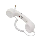 Combiné Téléphonique Rétro Filaire pour Smartphone avec Micro – Jack 3,5 mm & Type-C + Adaptateur USB-C Offert