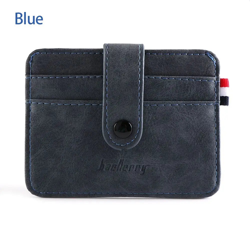 Porte-Cartes FRENCHY en Cuir PU