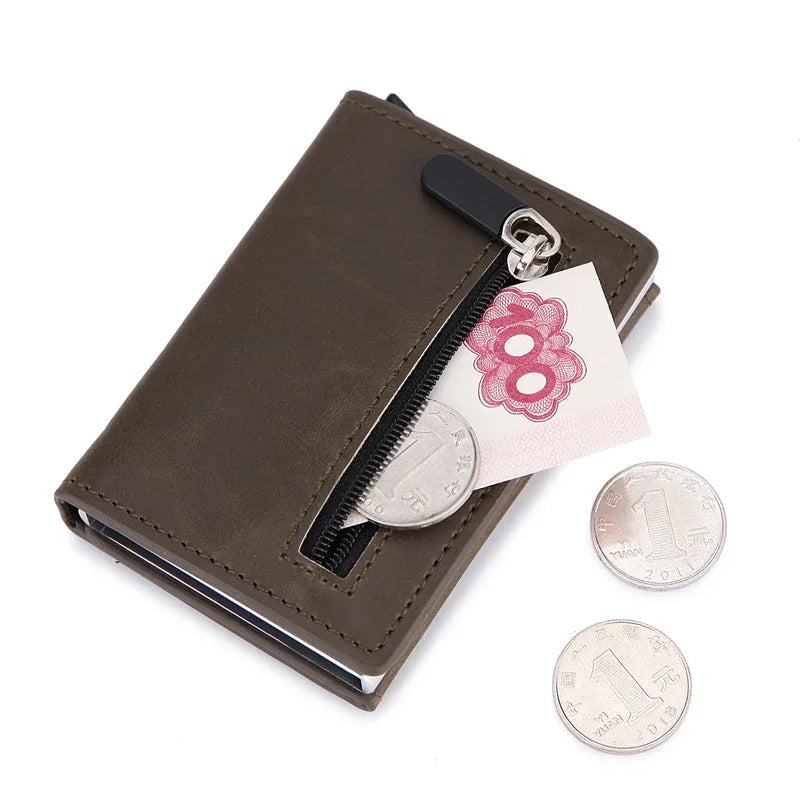 Porte-Cartes Pop-Up Magnétique Anti-RFID