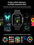 Montre intelligente connectée 2 en 1 avec écouteurs + Bracelet OFFERT