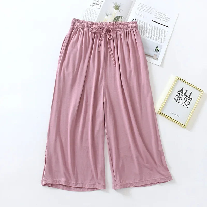 Pantalon Jupe Culotte en Modal Léger & Respirant
