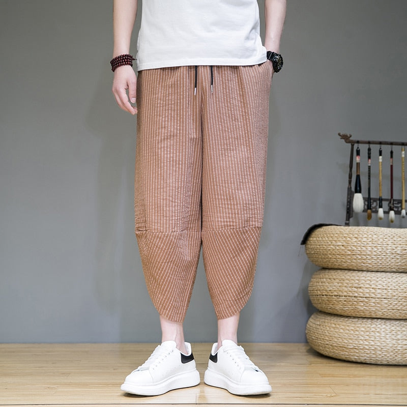 Pantalon croisé Harajuku décontracté