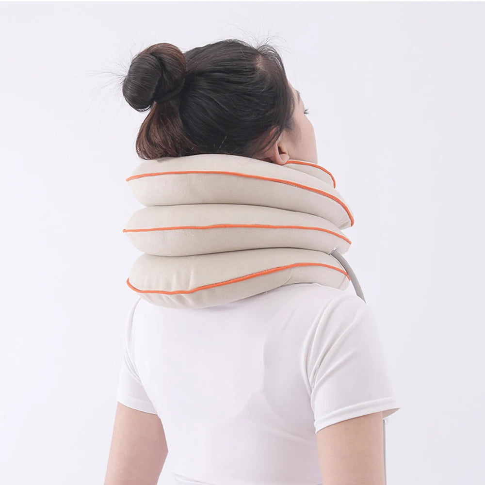 Coussin Cervical Gonflable pour Soulager les Douleurs