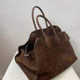 Sac à main grande capacité en Daim