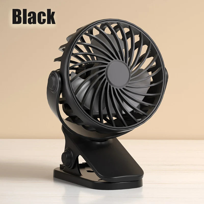 Ventilateur de Table Réglable avec Rotation Totale