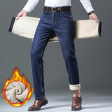 Jean d'hiver intérieur Sherpa Chaud - Homme