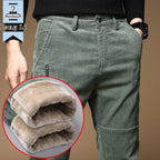 Pantalon en velour côtelé - Intérieur polaire