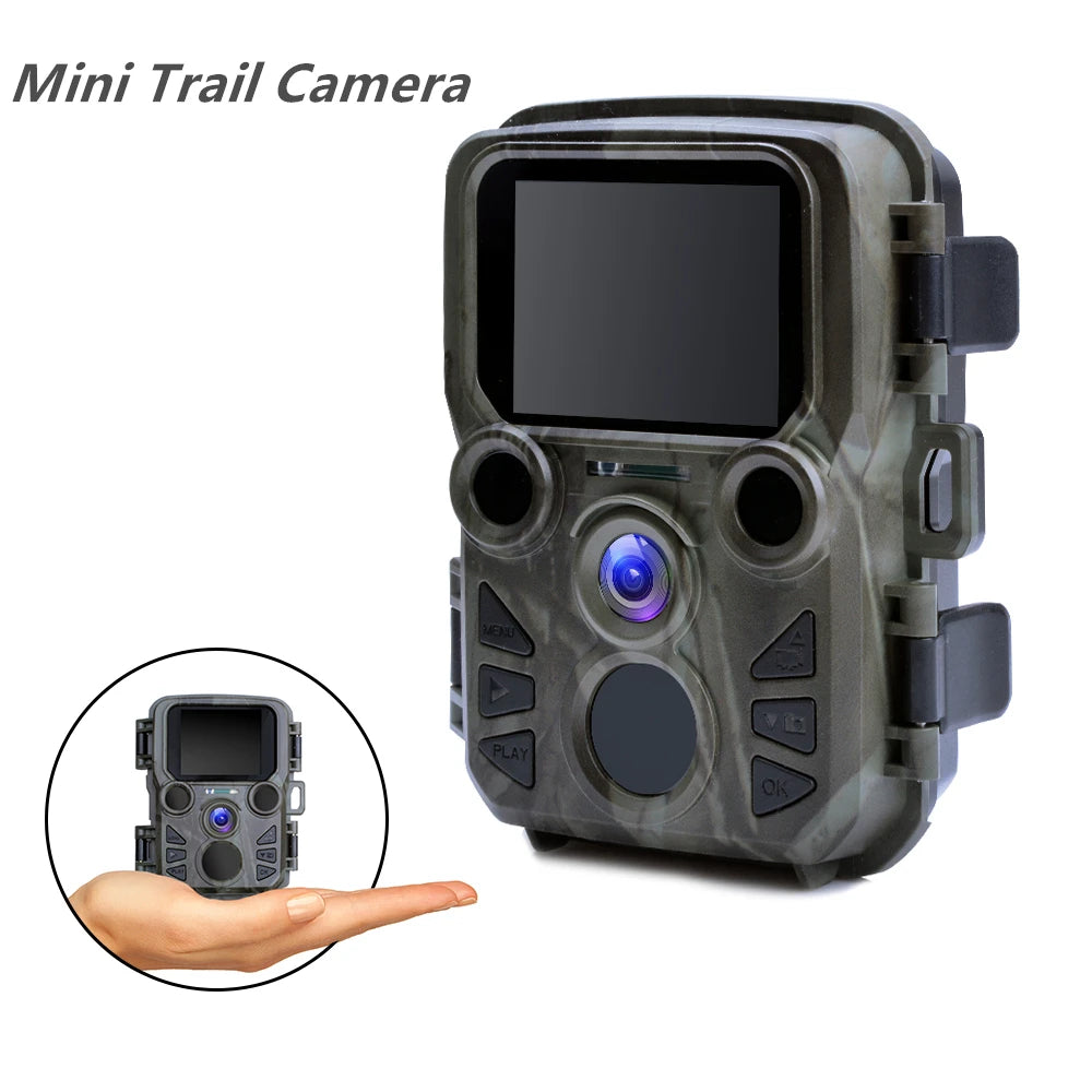 Mini caméra de chasse Vision nocturne 12 Mégapixels