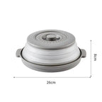 Cloche pour Micro-Ondes 2 en 1 Pliable