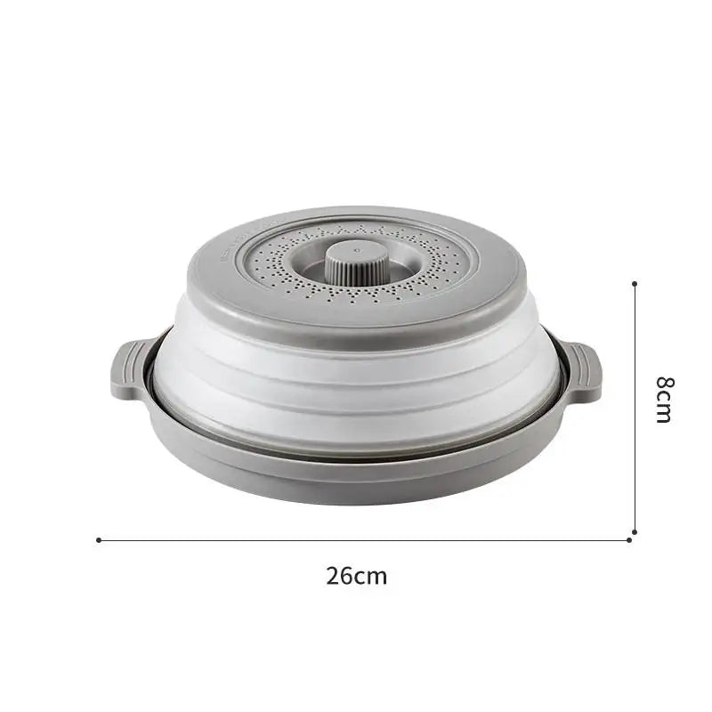 Cloche pour Micro-Ondes 2 en 1 Pliable