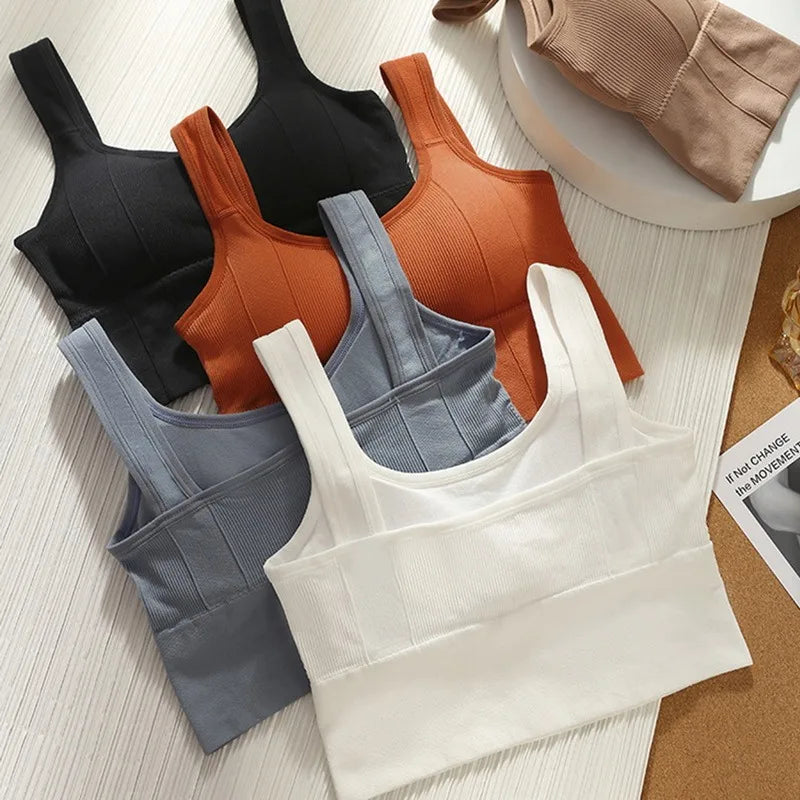 Brassière de Sport Sans Couture Maintien Optimal