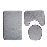 Set de 3 Tapis de Bain Ultra Doux & Antidérapants
