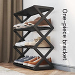 Rangement à chaussures rétractable - 4 étagères