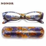 Lunettes de lecture pour presbyte à Motif floral - Étuit OFFERT