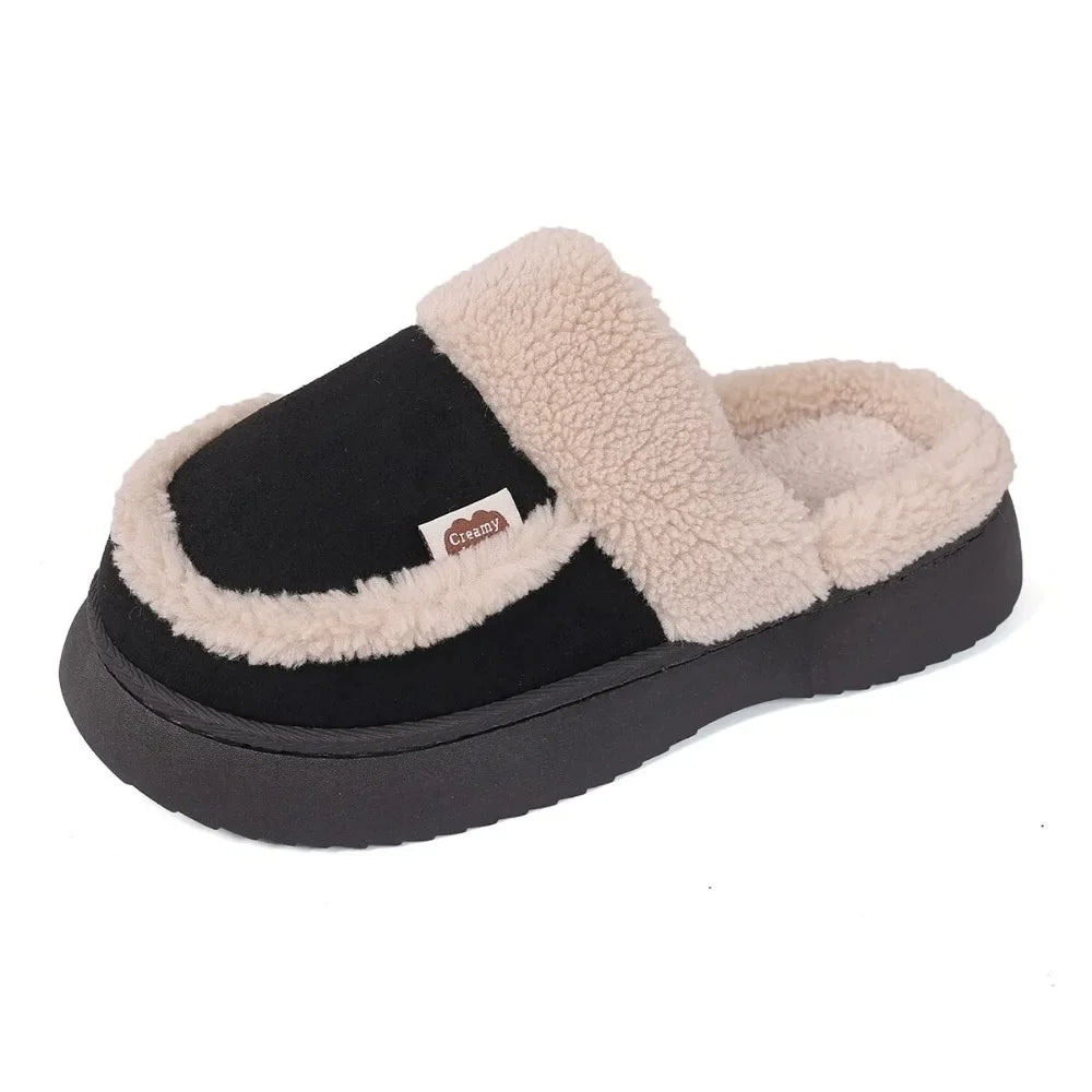 Pantoufles intérieur polaire Style Mocassins - Femmes