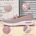Mocassins Plate en Maille Respirante pour Femme